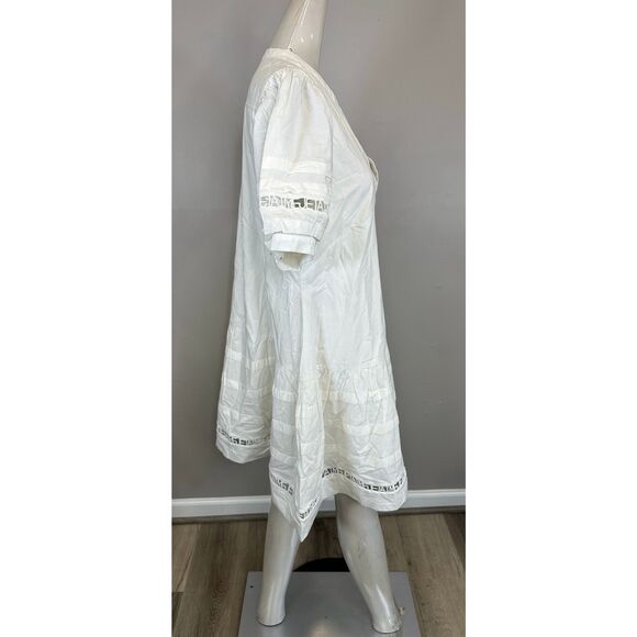 Cinq à Sept Corianna Belted Cotton Poplin Minidress US 12 $345 - Picture 7 of 10